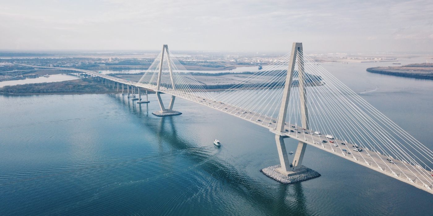 The Arthur Ravenel Jr. Bridge over Charleston Harbor